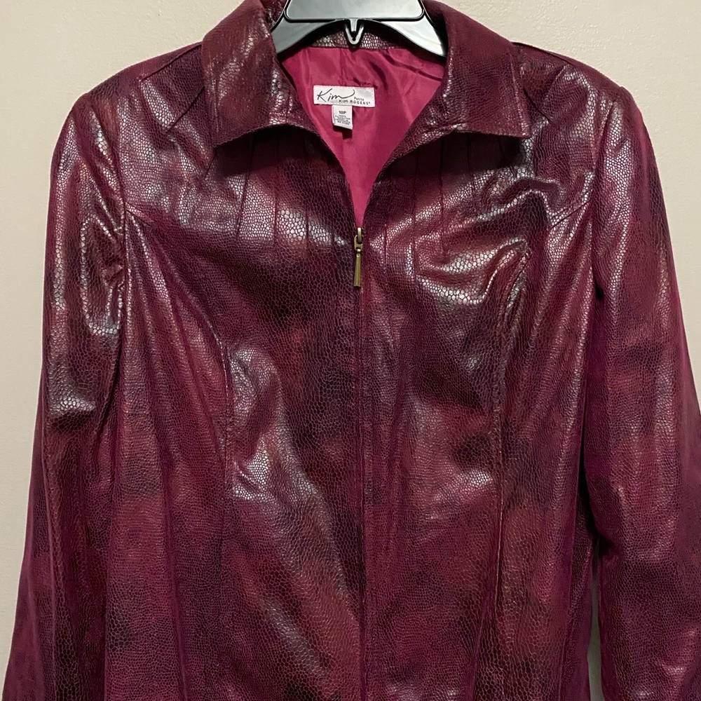 Red color jacket